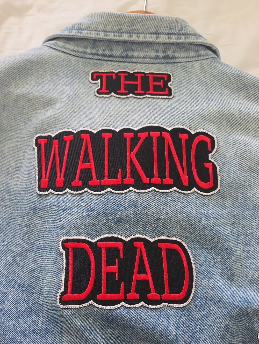 THE WALKING DEAD Denim Shirt Jacket